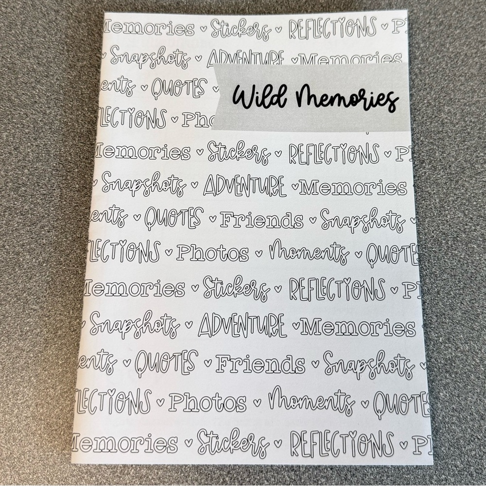 Lights Planner Action Wild Memories GoWild Dallas journal